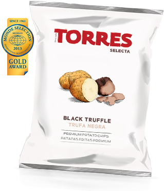 Selecta Potato Chips Black Truffle Selecta Potato Chips - Torres Iberico Ham Crisps (329x376), Png Download