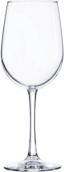Wine Glass - No Engraving - Black And White Wine Glass (429x600), Png Download