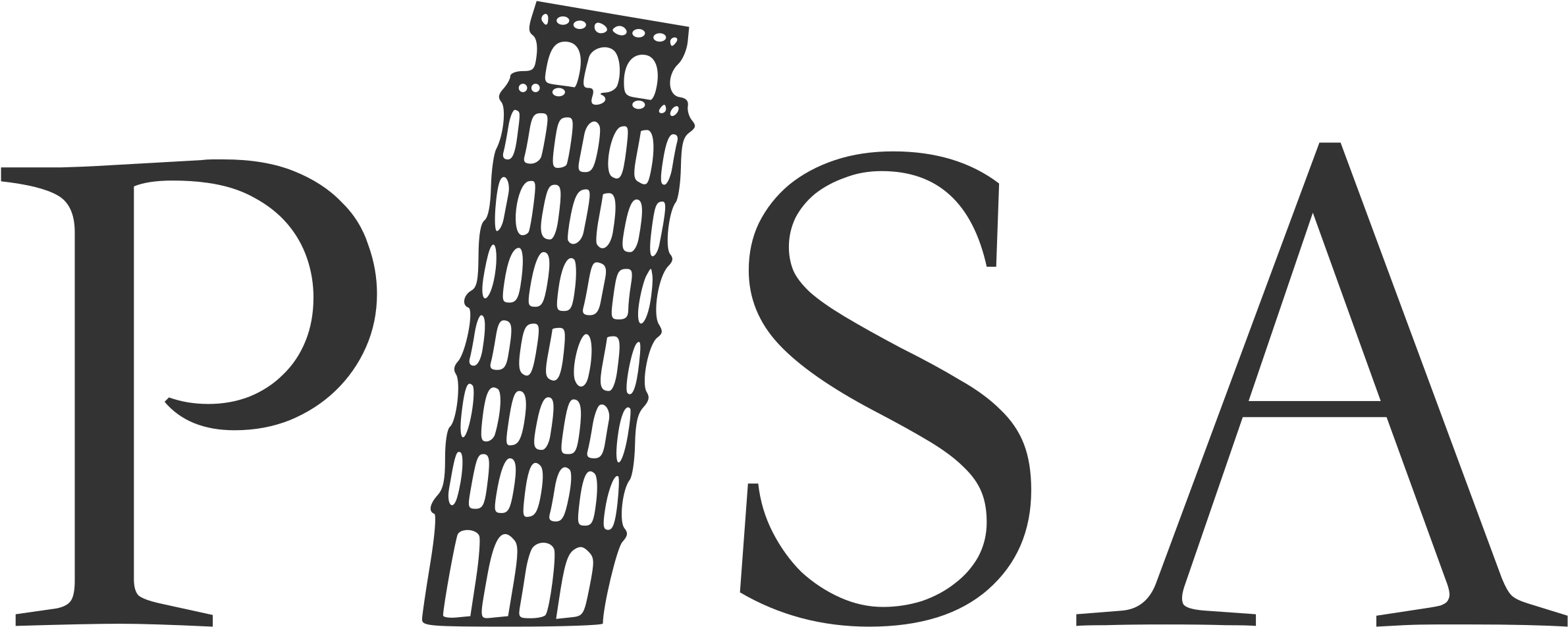 Leaning Tower Of Pisa B&w I Abcteach - Pisa Clipart (2400x1697), Png Download