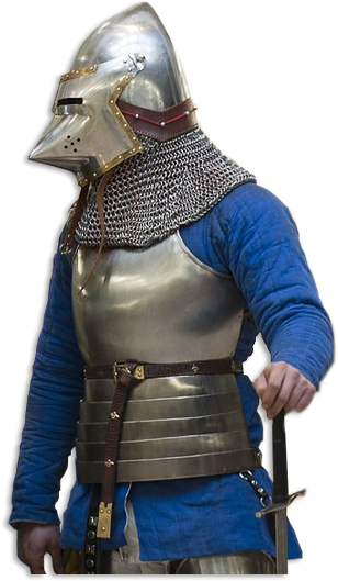 Knight (308x529), Png Download