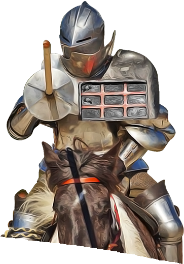 Archer Knight - Breastplate (364x526), Png Download