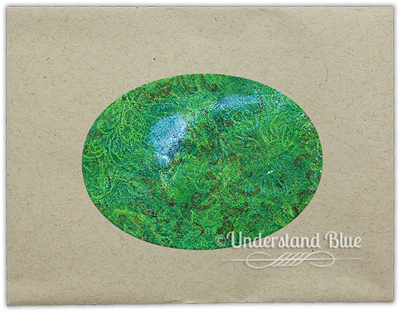 Ink Layered Gel Press Labels By Understandblue - Circle (650x525), Png Download