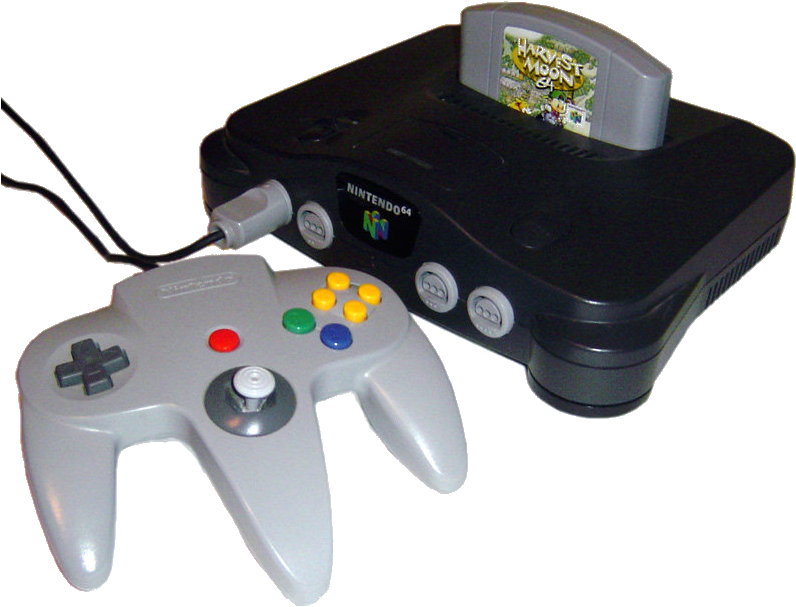 Nintendo 64 - Nintendo 64 Png (800x627), Png Download