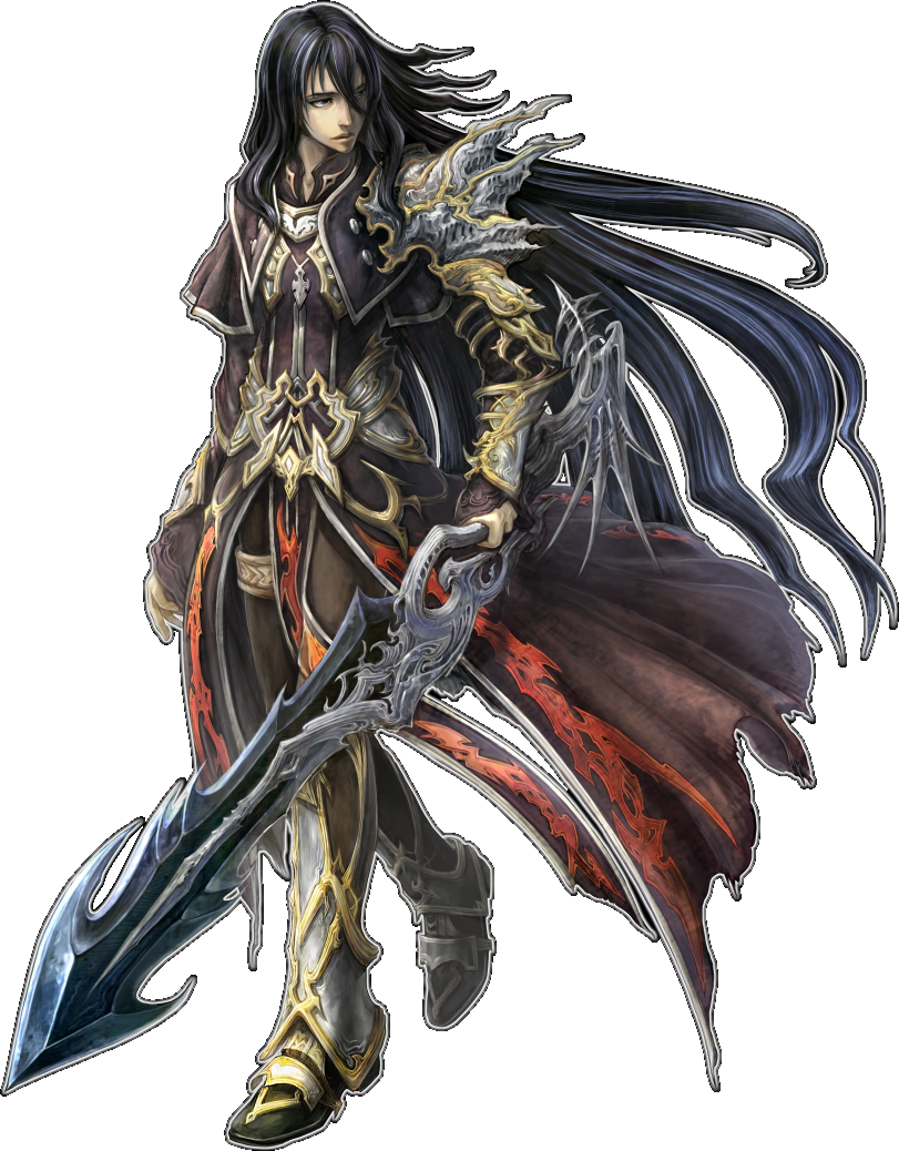 Final Fantasy Art Bahamut (811x1038), Png Download