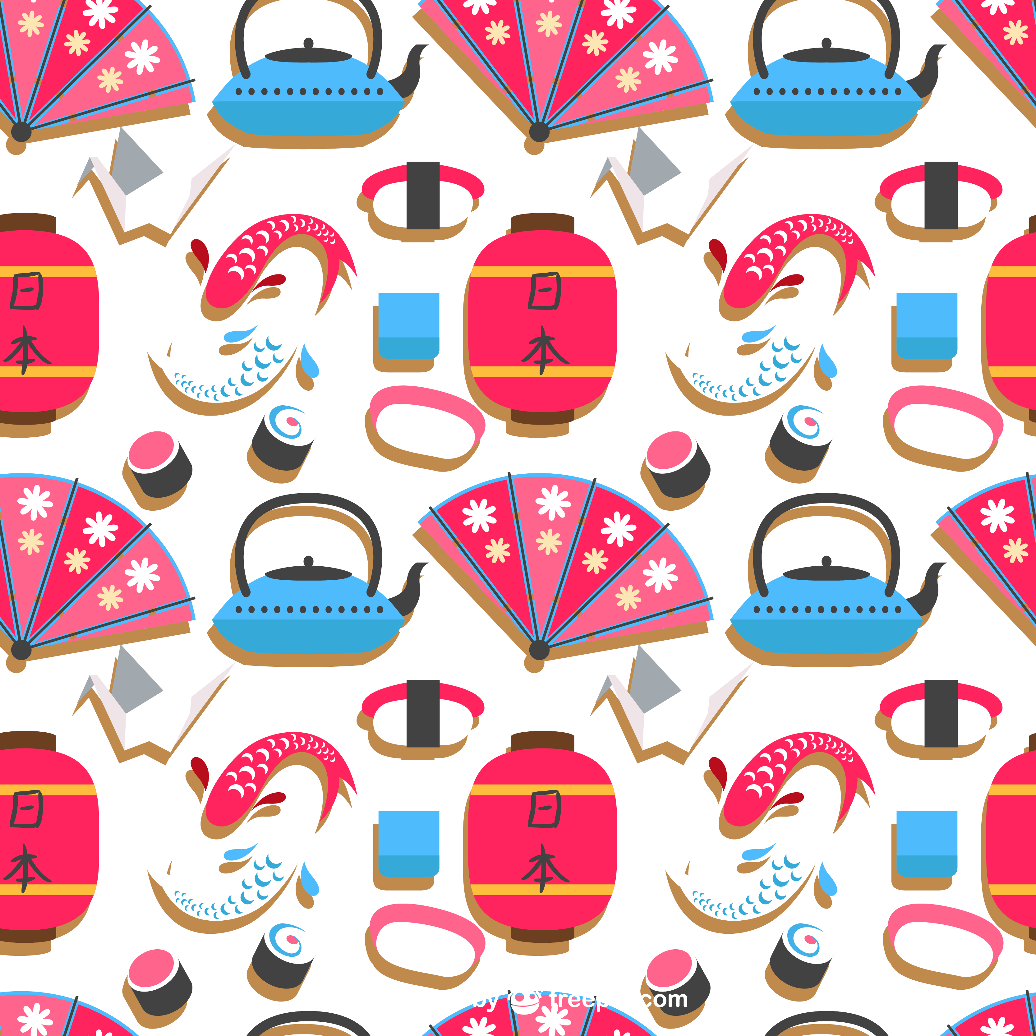 Japan Clip Art - Clip Art (3333x3333), Png Download