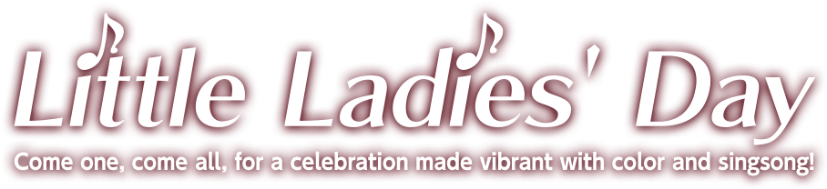 Little Ladies' Day Come One, Come All, For A Celebration<br - Graphics (960x256), Png Download