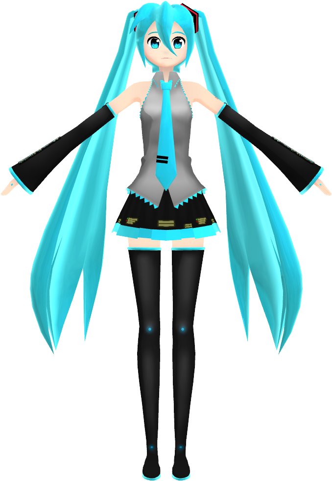 Best Hatsune Miku Songs - Medial Collateral Ligament (880x1040), Png Download