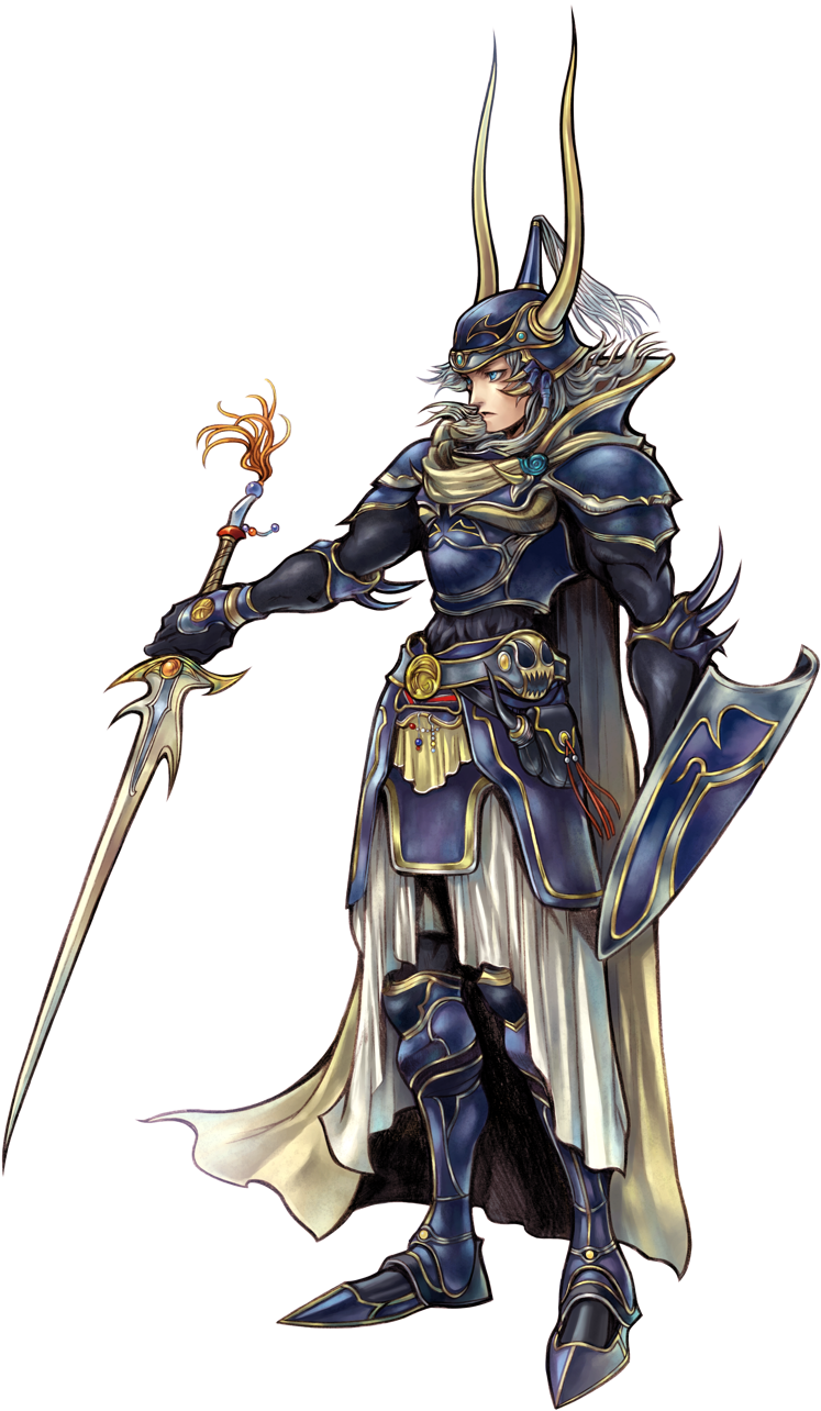 Light - Warrior Of Light Final Fantasy (816x1403), Png Download