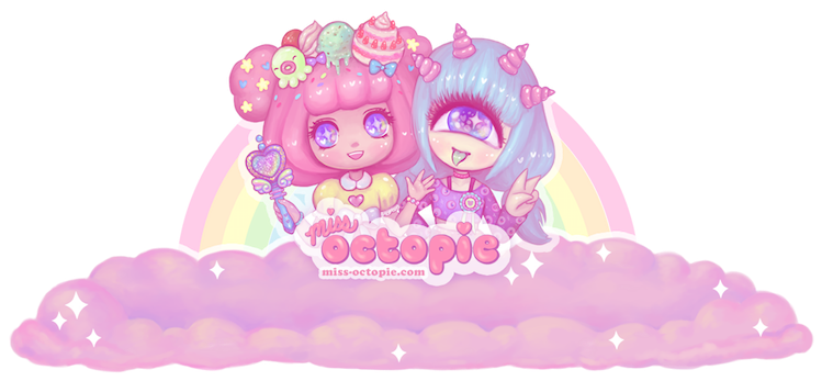 Octopie Header - Transparent Png Pink Crowns (750x366), Png Download