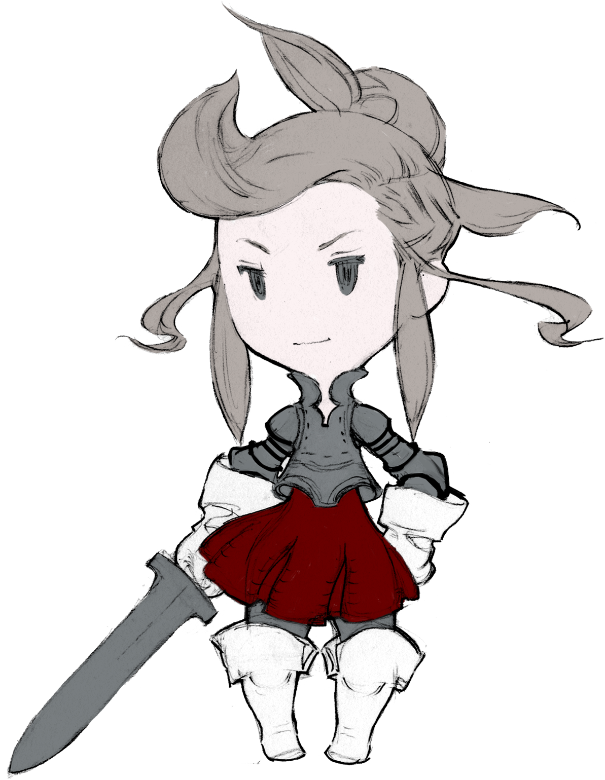Clipart Royalty Free Library Yunita Final Wiki Fandom - 4 Heroes Of Light (1193x1539), Png Download