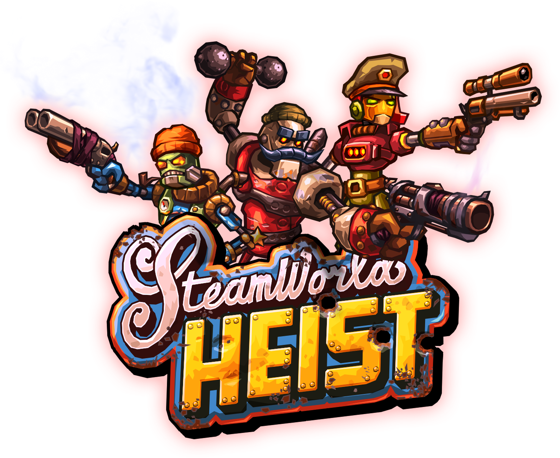 Steamworld Heist Logo Featured Square - Steamworld Heist Logo (1920x1920), Png Download