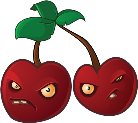 Clip Freeuse At Getdrawings Com Free For Personal Use - Plants Vs Zombies Cherry Bomb (572x439), Png Download