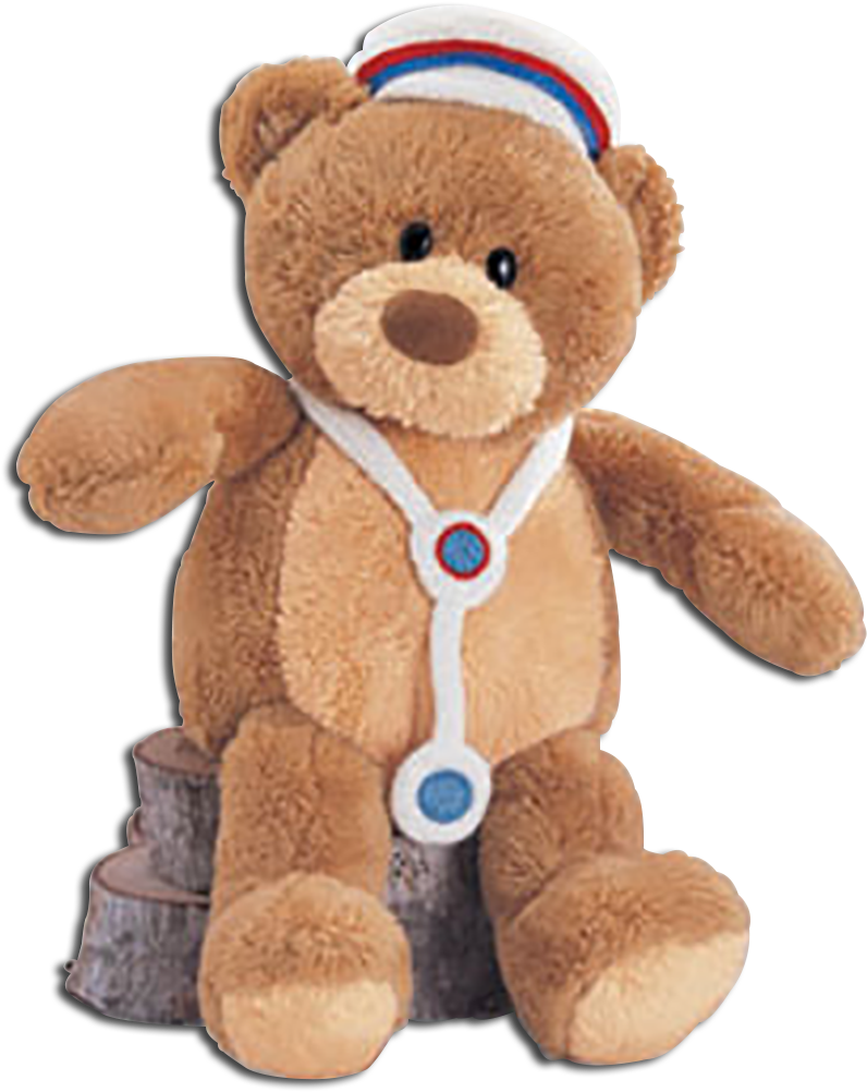 Gund Thinking Of You Medical Teddy Bears - Teddy Bear Doctor Png (815x1004), Png Download