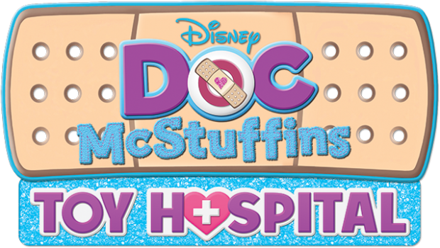 Doc Toy Hospital Logo Small Another Adorable Doc Mcstuffins - Doc Mcstuffins Logo Png (620x350), Png Download