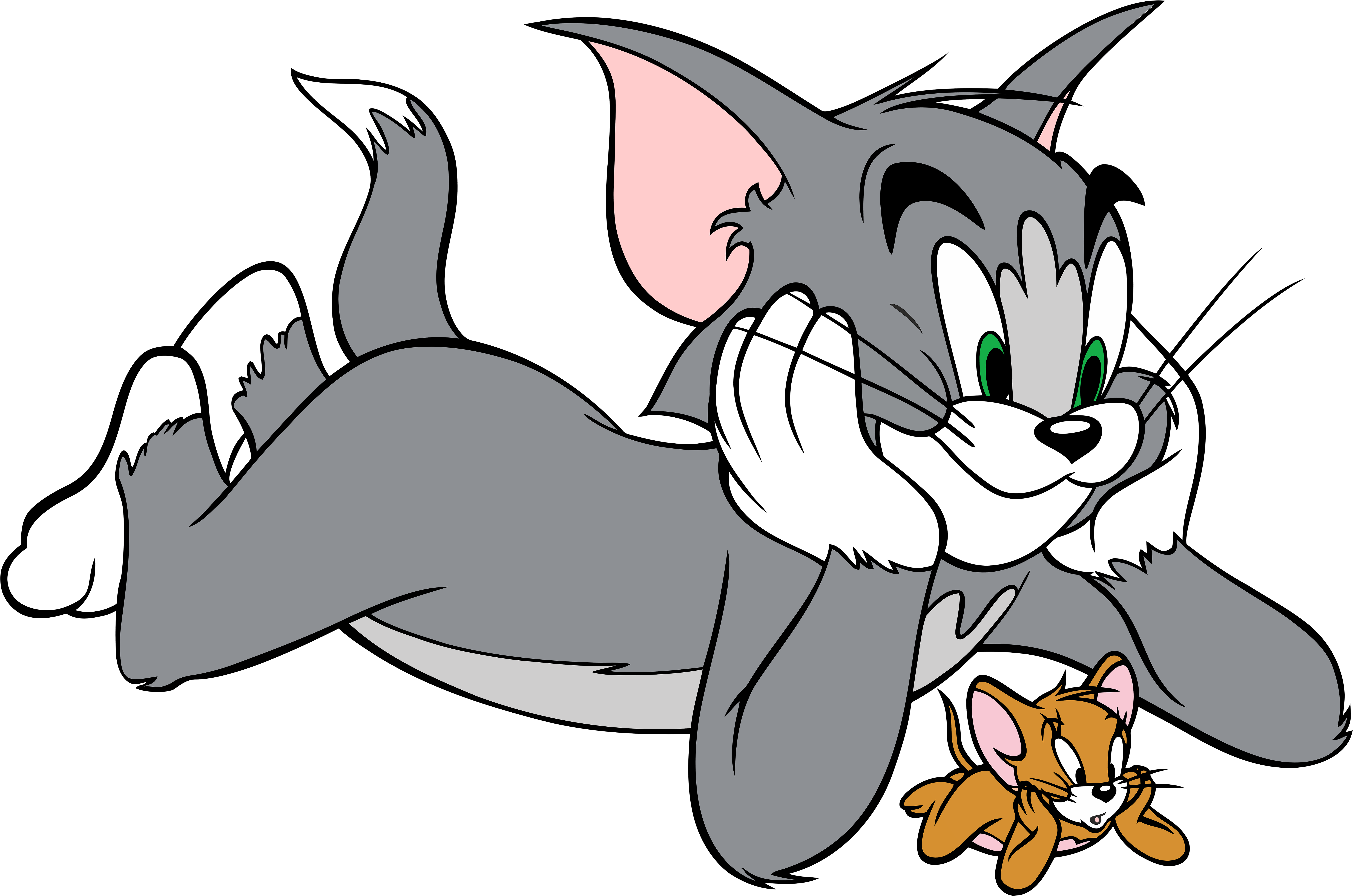 Tom And Jerry Free Png Image - Tom And Jerry Free Png (7816x5299), Png Download