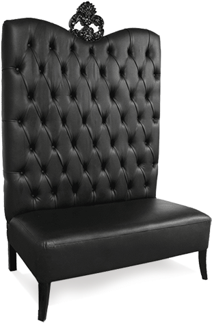 High Back Sofas - Atlanta (500x570), Png Download