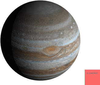 Jupiter Transparent Background Png Images - Jupiter Planet Transparent Background (400x300), Png Download