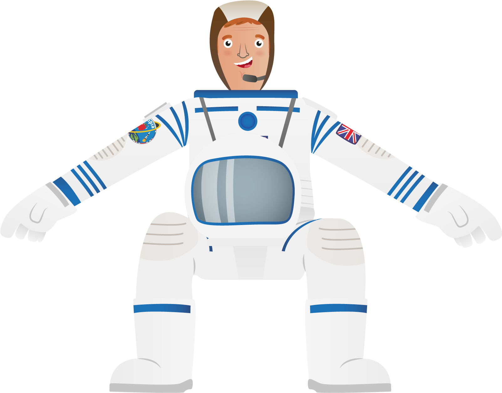 Save Them Somewhere That You Will Be Able To Find Them - Drawings Of Tim Peake (2000x2000), Png Download