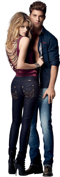 Previous - Fashion Couple Png (330x600), Png Download