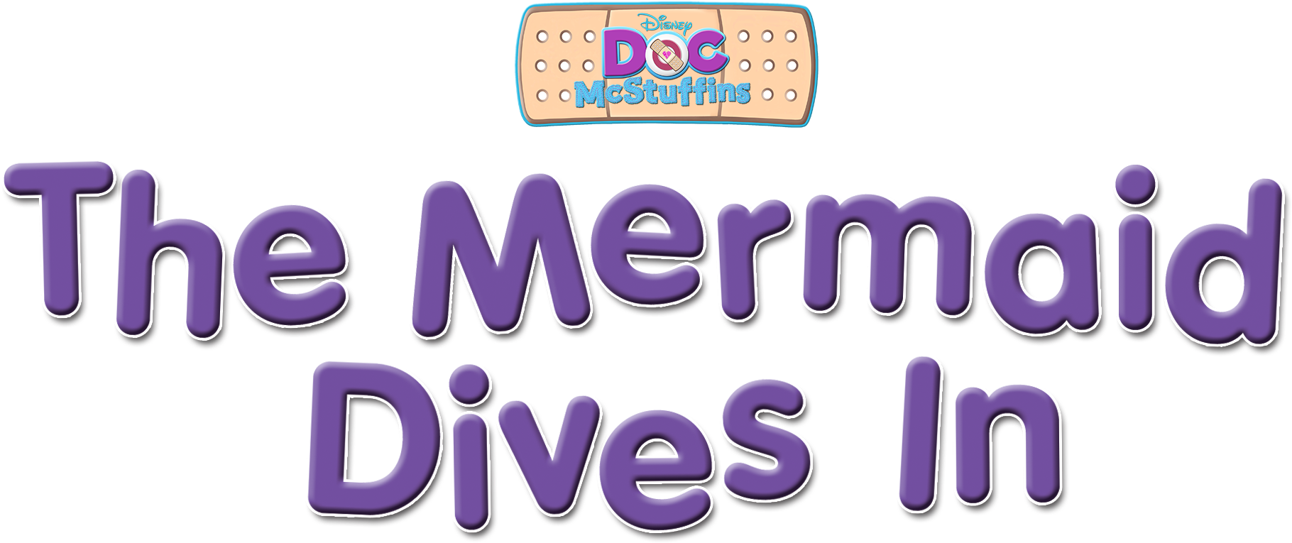 The Mermaid Dives In - Doc Mcstuffins The Mermaid Dives In: Includes Stickers! (2048x1024), Png Download