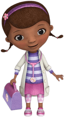Doc Mcstuffins With Case - Doc Mcstuffins (400x400), Png Download
