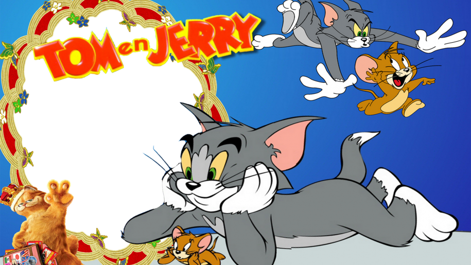 Puss Tom And Mouse Jerry Frames Wallpaper Hd 1920×1200 - Tom And Jerry Background Hd (915x515), Png Download