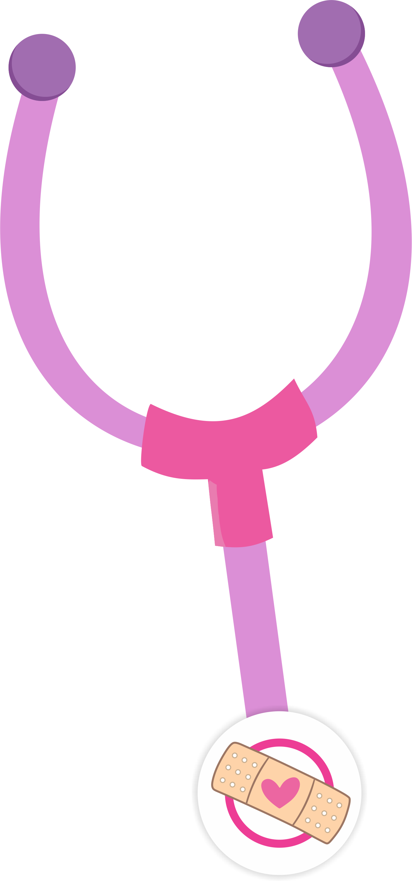 Dr Brinquedo, Doc Mcstuffins Toys, Doc Mcstuffins Birthday - Doc Mcstuffins Stethoscope Png (1403x3001), Png Download