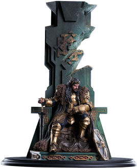 Hobbit: The Battle Of The Five Armies King Thorin On (285x440), Png Download