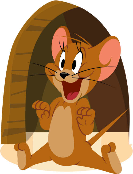 Characterart Tj Jerry - De Jerry (565x803), Png Download