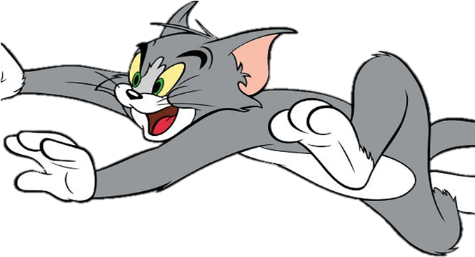 Images Of Tom From Tom And Jerry - Tom And Jerry Png (678x383), Png Download