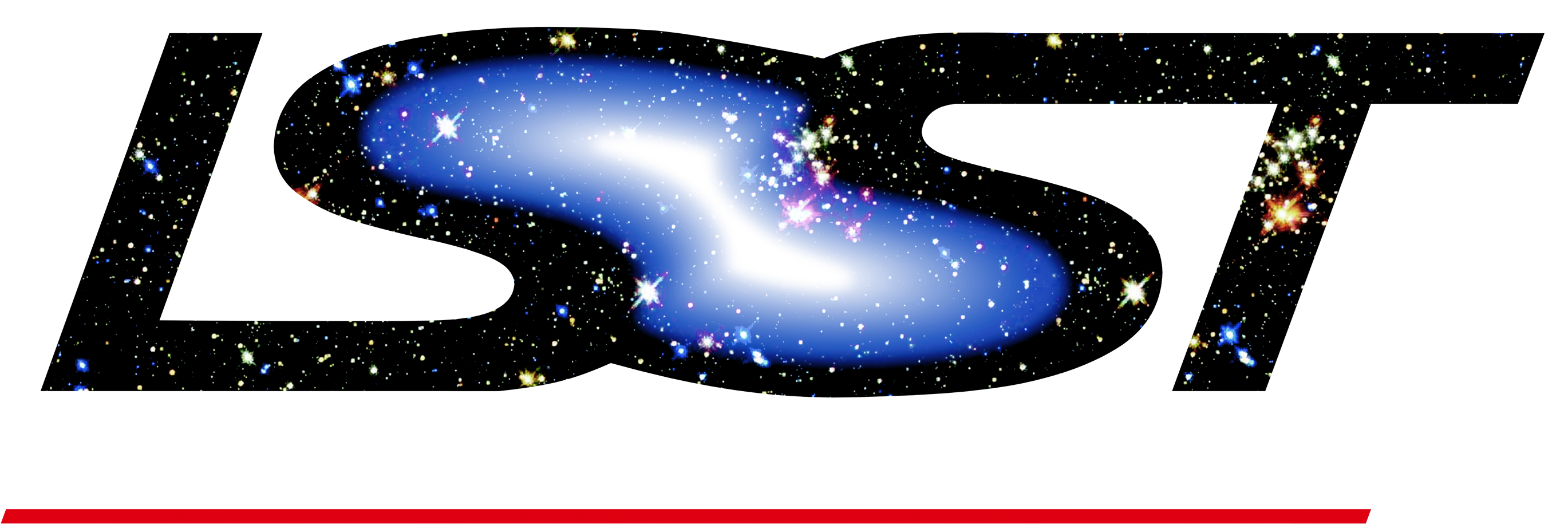 Transparent Background, For Use On Dark Backgrounds, - Large Synoptic Survey Telescope Logo (3000x1125), Png Download