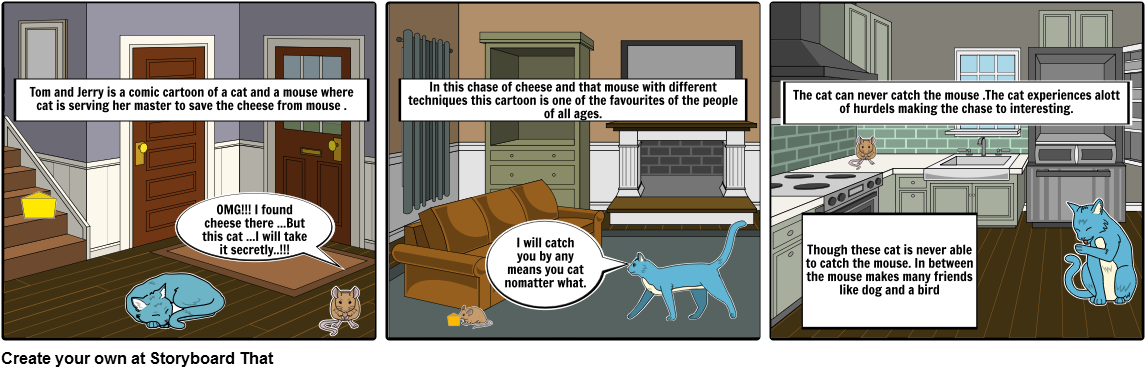 Tom And Jerry - Cartoon (1164x385), Png Download