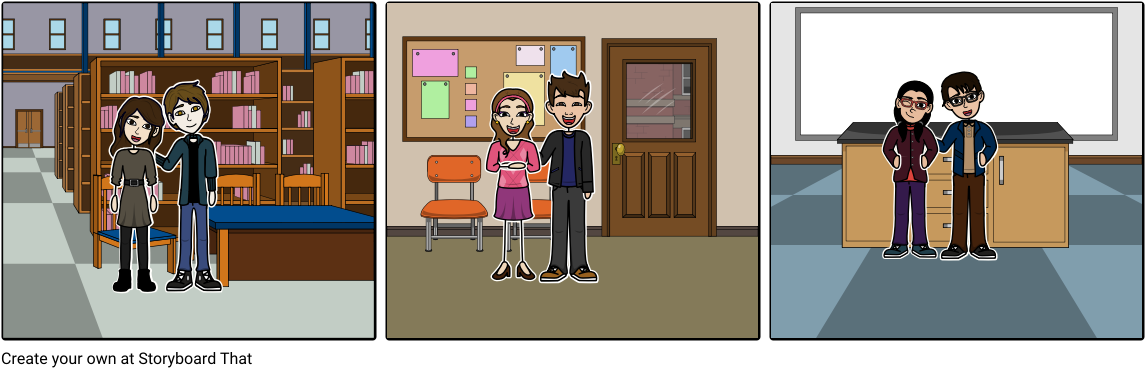Twilight Couples - Cartoon (1164x385), Png Download