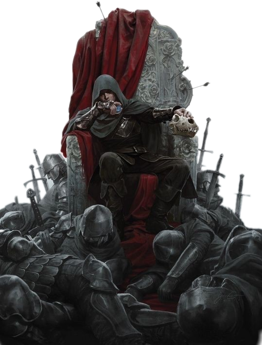War Sticker - King Of Thorns (hardcover) (539x711), Png Download