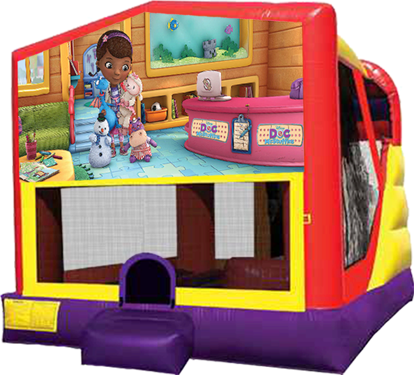 Austin Bounce House Rentals - Pj Mask Bounce House (864x792), Png Download