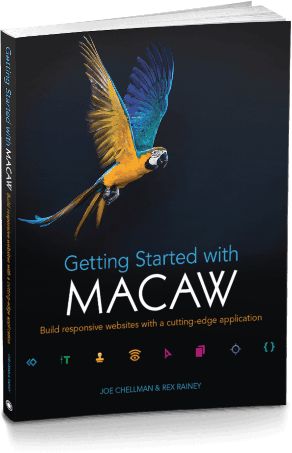 Getting Started With Macaw Cover - Getting Started With Macaw: Build Responsive Websites (607x927), Png Download