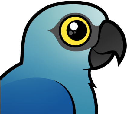About The Spix's Macaw - Spix Macaw Clip Art (440x440), Png Download