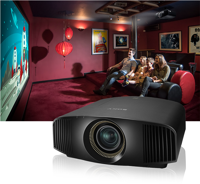 For Extra Convenience, A Memory Function Allows Recall - Sony Vpl-vw550es White Projector (690x649), Png Download