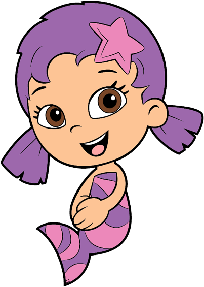 The Following Images Were Colored And Clipped By Cartoon - Bubble Guppies Oona Cartoon (410x571), Png Download