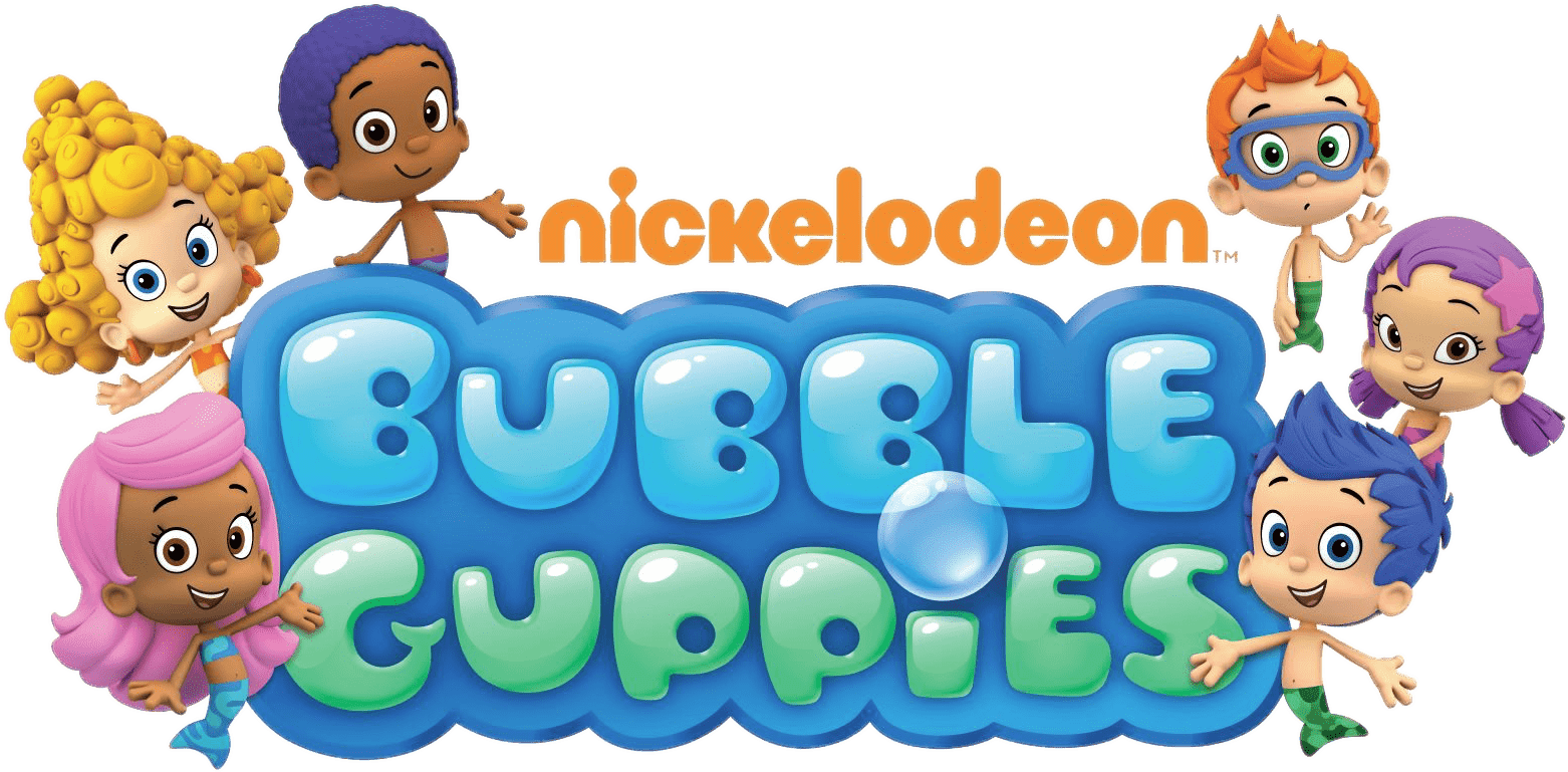 Bubble Guppies Logo - Bubble Guppies Logo Png (1600x820), Png Download