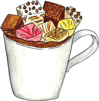 Clipart Stock Market District Chocolate Bars Plush - Marshmallow (566x392), Png Download