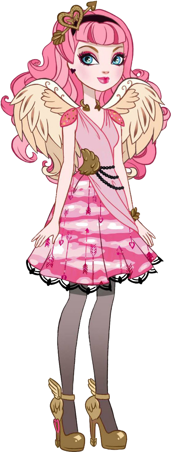 C - A - Cupid - Ever After High Personajes (625x1489), Png Download