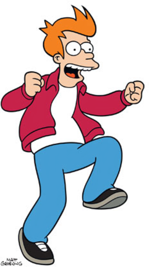Philip J - Fry - Image - Philip Fry - Philip J Fry (300x538), Png Download