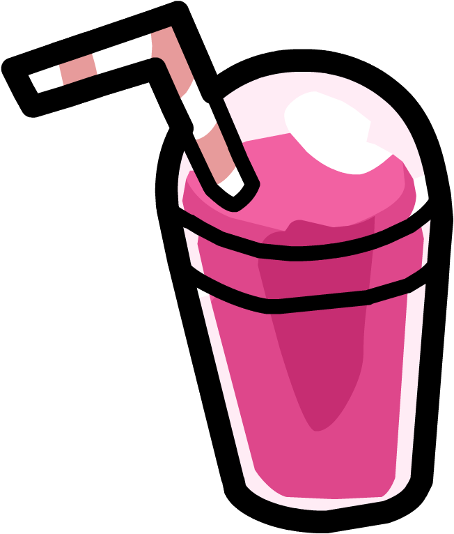 Smoothie - Club Penguin Drinks (652x766), Png Download