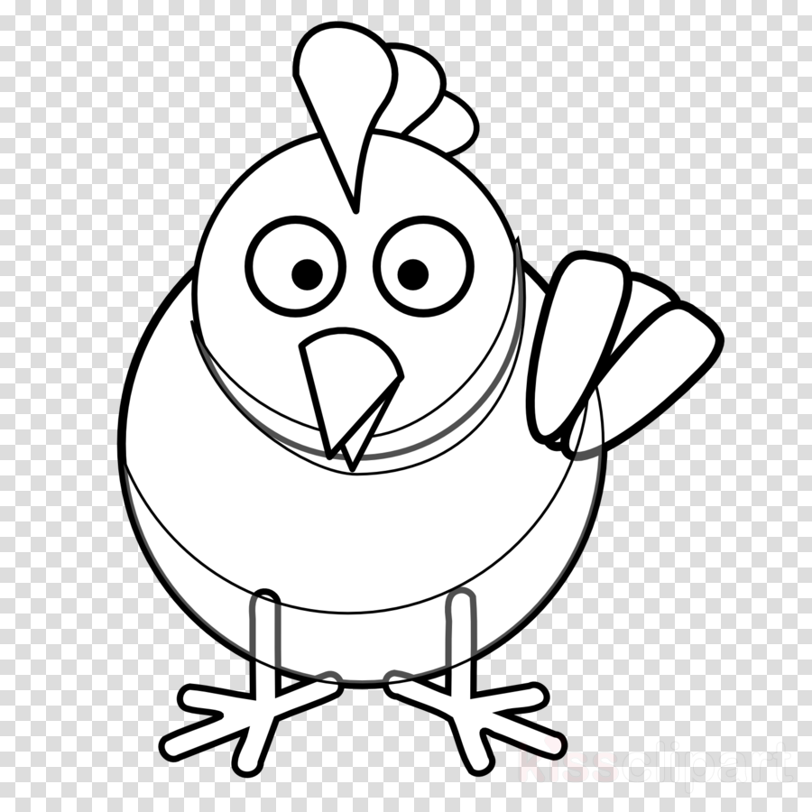 Chicken Coloring Pages Clipart Turkey Chicken Colouring - Turkey Coloring Pages (900x900), Png Download