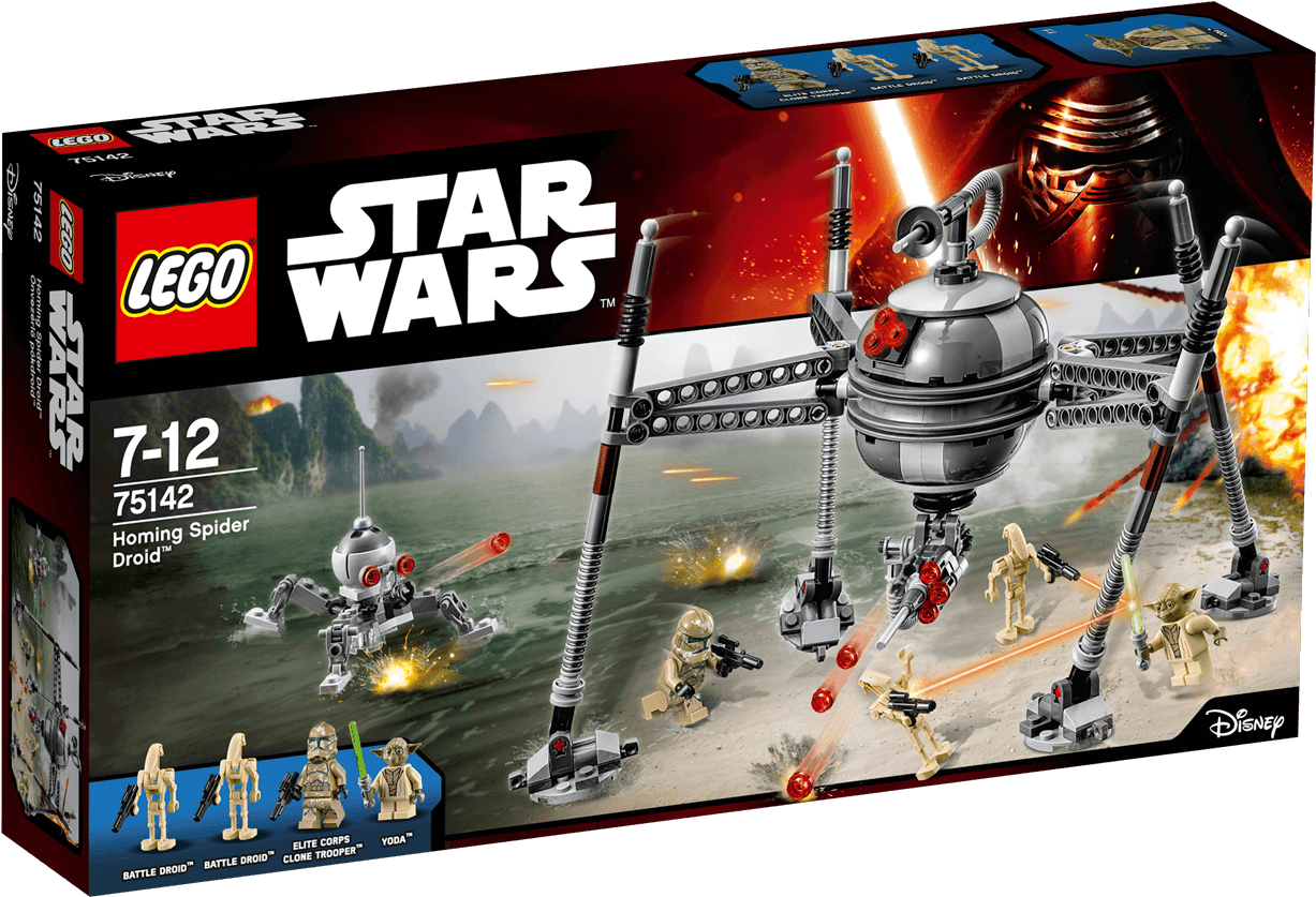 75142 - Lego Star Wars 75152 (1488x837), Png Download