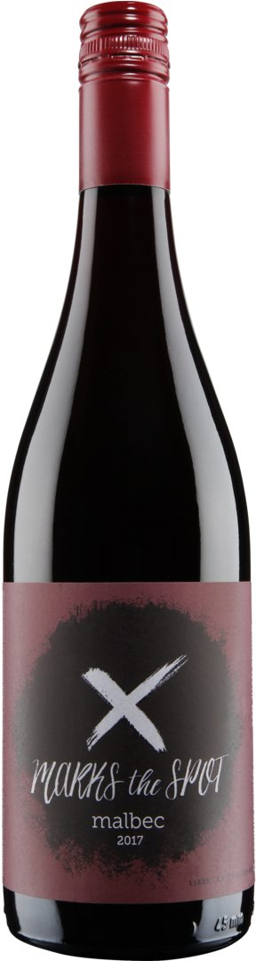 X Marks The Spot Malbec - Malbec 2017 (400x1076), Png Download