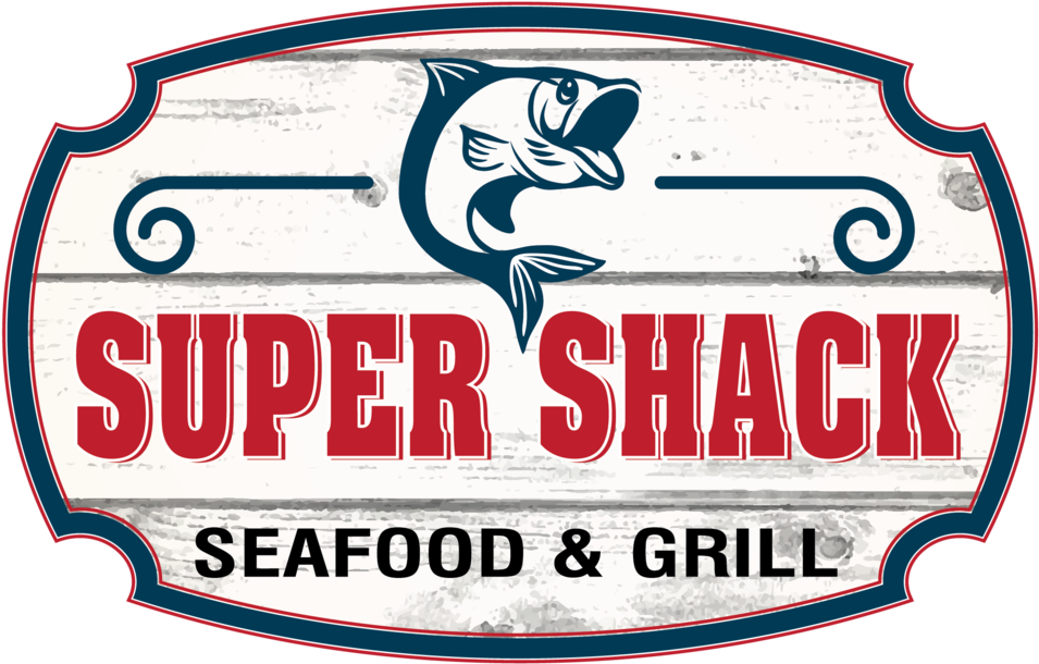 Logo Super Shack - Fishing Button Illustration With Fish And Lure Fidget (1000x660), Png Download