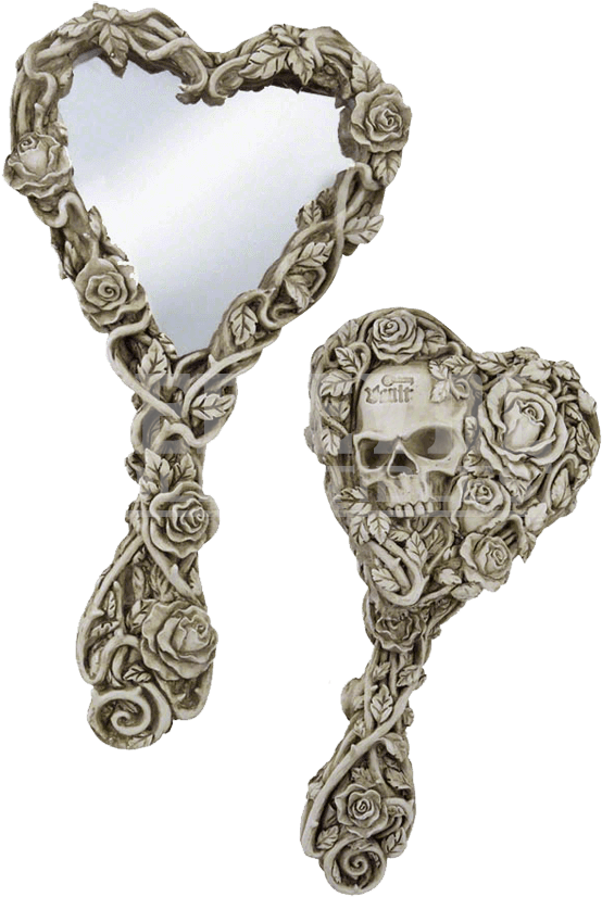 Fate Of Narcissus Hand Mirror - Alchemy Gothic Fate Of Narcissus Hand Mirror (850x850), Png Download