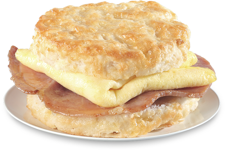 Country Ham And Egg Biscuit - Bojangles' Famous Chicken 'n Biscuits (750x550), Png Download